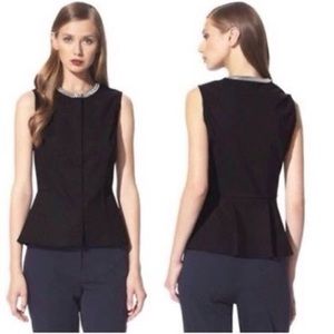 3.1 Phillip Lim x Target Zip up Peplum Blouse